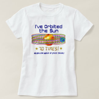 T-shirt 70e anniversaire ! 70ème Orbite du Soleil !