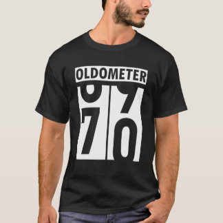 T-shirt 70E Anniversaire Drôle Tee - shirts Vintages 70 An