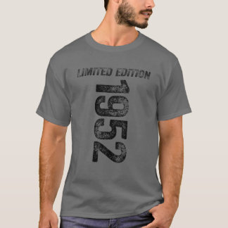 T-shirt 70E Anniversaire Janvier Né 70 Ans Légende Depuis 