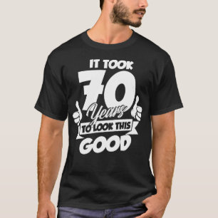 T-shirt 70e Anniversaire Vintage Fabriqué En Chemise 1950