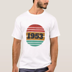 T-shirt 70e anniversaire vintage personnalisé