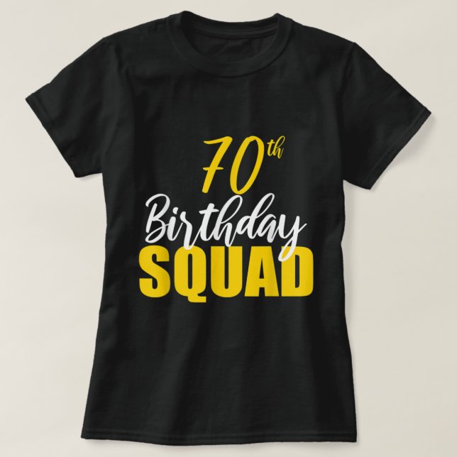 T-shirt 70e session du Bday Family Group (Design devant)
