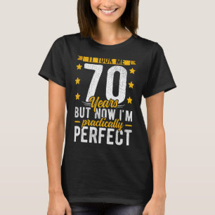 T-shirt 70ème Anniversaire Pour Lui, Il M'A Pris 70 Ans, P