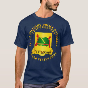 T-shirt 716e Bataillon de la police militaire Casques bleu