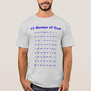 T-shirt 72 noms de Dieu