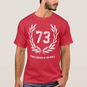 T-shirt 73 le plus grand nombre au monde