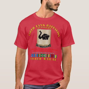 T-shirt 758e Bataillon de chars Tuskers 2ÈME GUERRE MONDIA