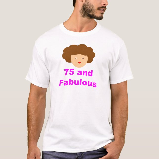 T-shirt 75 et fabuleux (Devant)