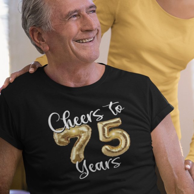 T-shirt 75e anniversaire des ballons d'or à 75 ans (Créateur téléchargé)