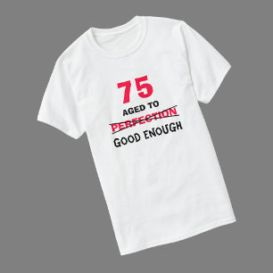 T-shirt 75e anniversaire Idées cadeaux pour hommes T chemi