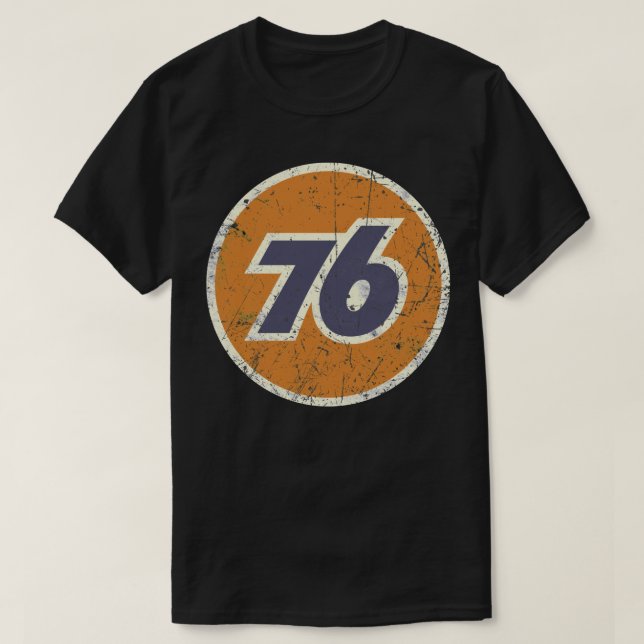 T-shirt 76 Union pétrolière Vintage (Design devant)