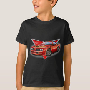 T-shirt 77-78 Firebird rouge MERCI
