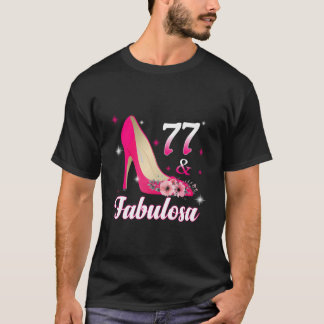 T-shirt 77 Merveilleux Anniversaire Espagnol 77 Espagnol 7