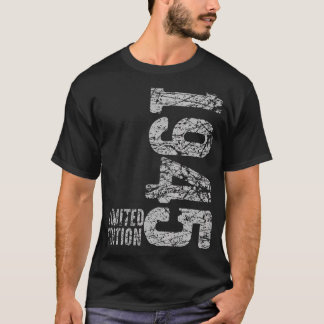 T-shirt 77e anniversaire Dames Mens 77 ans 1945 13