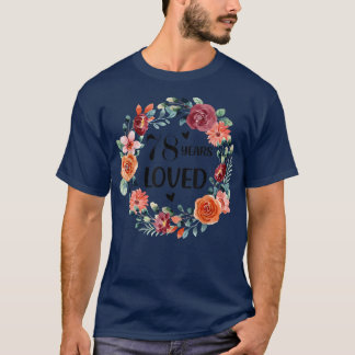 T-shirt 78 Years Loved Mom Grandma 78 Years Old Birthday 1