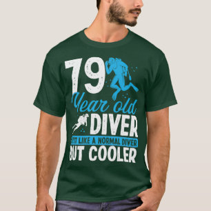 T-shirt 79 Année Plongée Plongée Plongée Snorkel 79 Annive