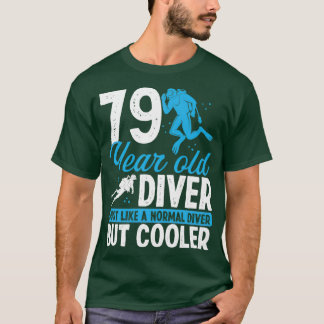 T-shirt 79 Année Plongée Plongée Plongée Snorkel 79 Annive
