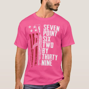 T-shirt 7 62X39 Sept Six Deux X 39 Ak47 7 62 Propriétaire