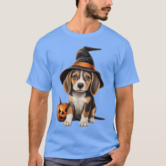 T-shirt 7 cadeau Beagle d'Halloween