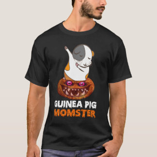 T-shirt 7 Halloween de la mère monstre de cochons d'Inde