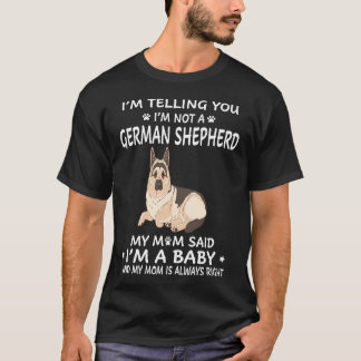 T-shirt 7 Je Vous Dis Que Je Ne Suis Pas Un Berger Alleman