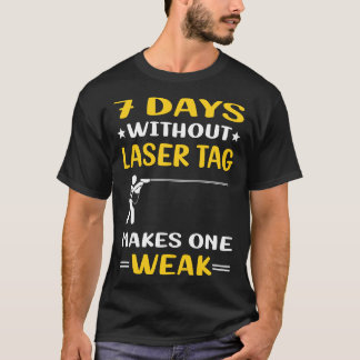 T-shirt 7 Jours sans étiquette laser