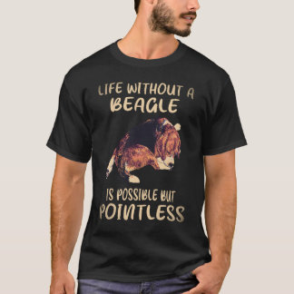T-shirt 7 La vie sans un beagle