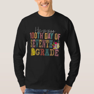 T-shirt 7e 7e année Bonne 100e jour de l'école