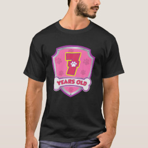 T-shirt 7E Anniversaire 7 Ans Chiens De Patrouille Enfants