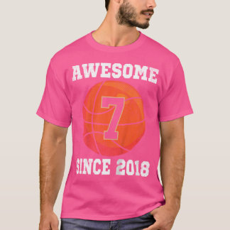 T-shirt 7E Anniversaire Basketball Lover 7 Ans Sports
