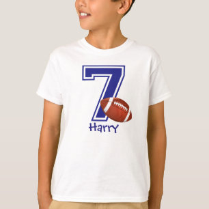 T-shirt 7e anniversaire garçon personnalisé