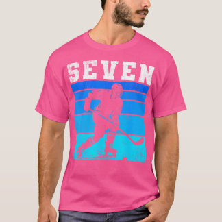 T-shirt 7E Anniversaire Hockey Sur Glace Garçons Sept Anni