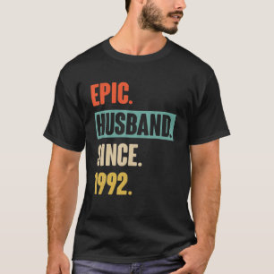 T-shirt 7E Cadeau D'Aniversaire Mariage Pour Lui Épique Ma