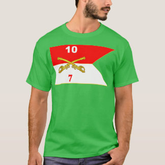 T-shirt 7e Escadron 10e Ligne directrice de cavalerie
