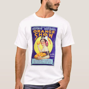 T-shirt 7ème Exposition orange nationale 1917