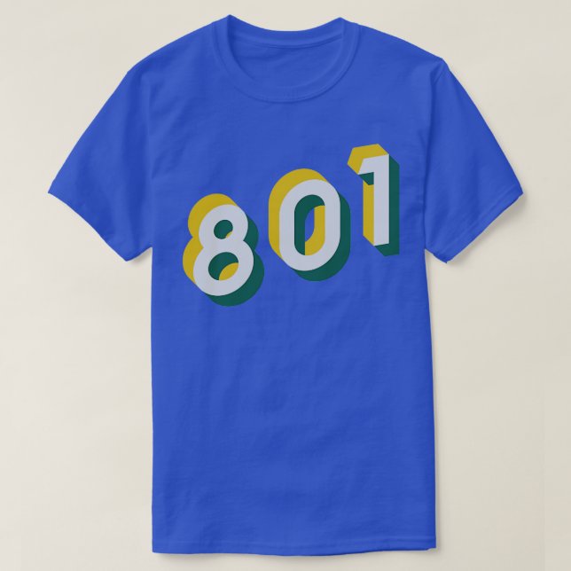 T-shirt 801 Ogden Utah (Design devant)