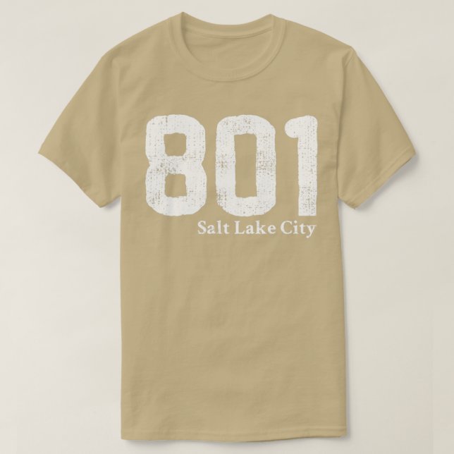 T-shirt 801 Salt Lake City (Design devant)