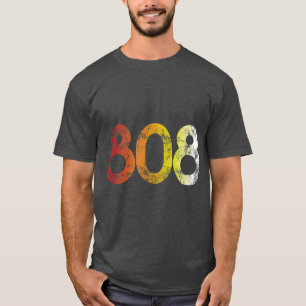 T-shirt 808 Rétro Style Roland Machine à tambour électr