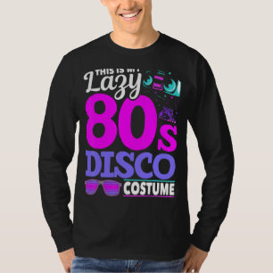 T-shirt 80 Disco Music 1980s Costume Party Retro 80