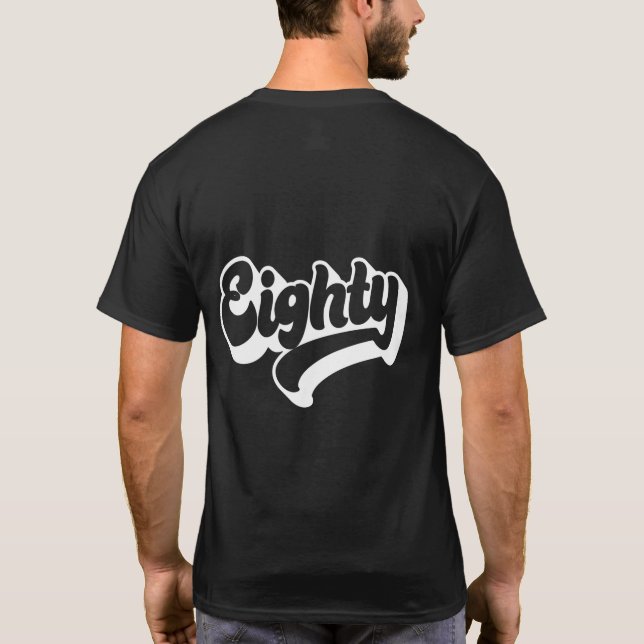 T-shirt 80 Pour Et 80E (Dos)