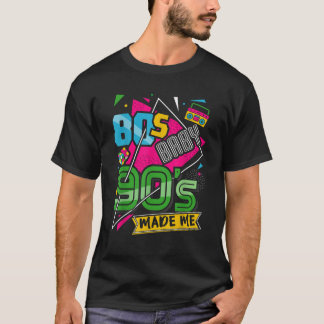 T-shirt 80 s Bébé 90 s Made Me Femmes Hommes Costume Party