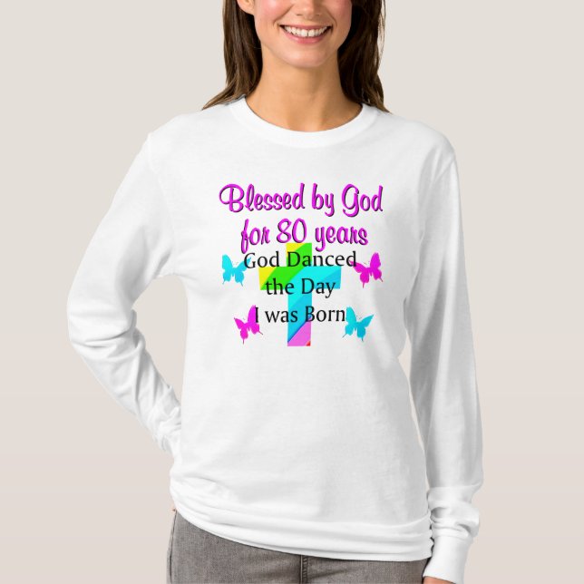 T-SHIRT 80E AMOUR DE DIEU (Devant)