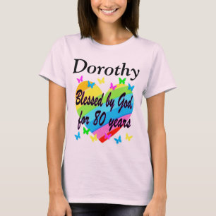 T-SHIRT 80E AMOUR REMPLIE ANNIVERSAIRE PERSONNALISÉ T SHI