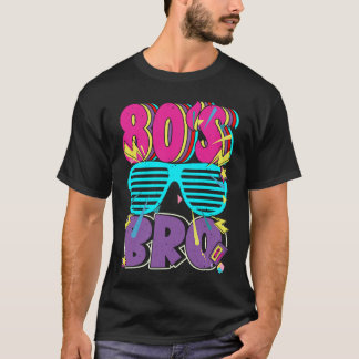 T-shirt 80s Bro Boy Retro Mort Ist Mes 80s Costume de Bro