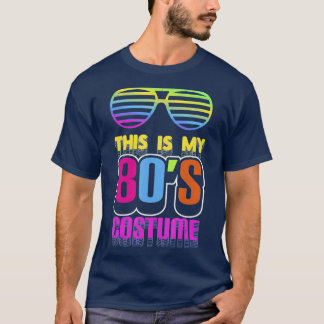 T-shirt 80s C'est ma fête des 80s Costume 80s