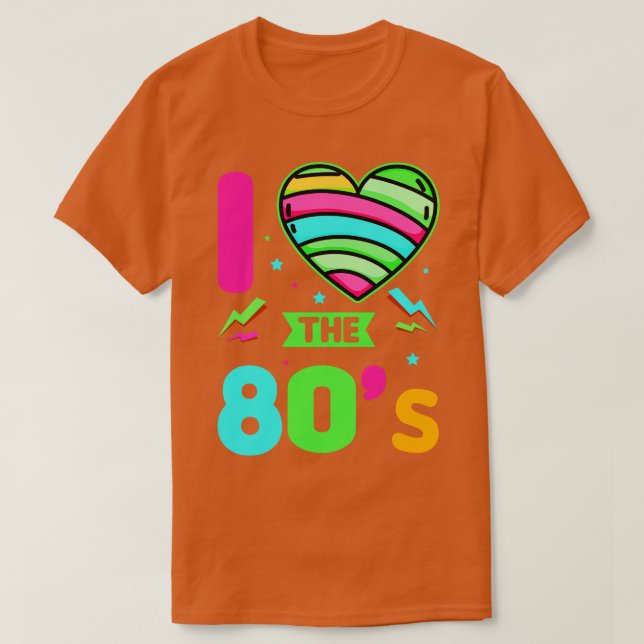 T-shirt 80s Costume rétro Costume de soirée Costume 90s Fê (Design devant)