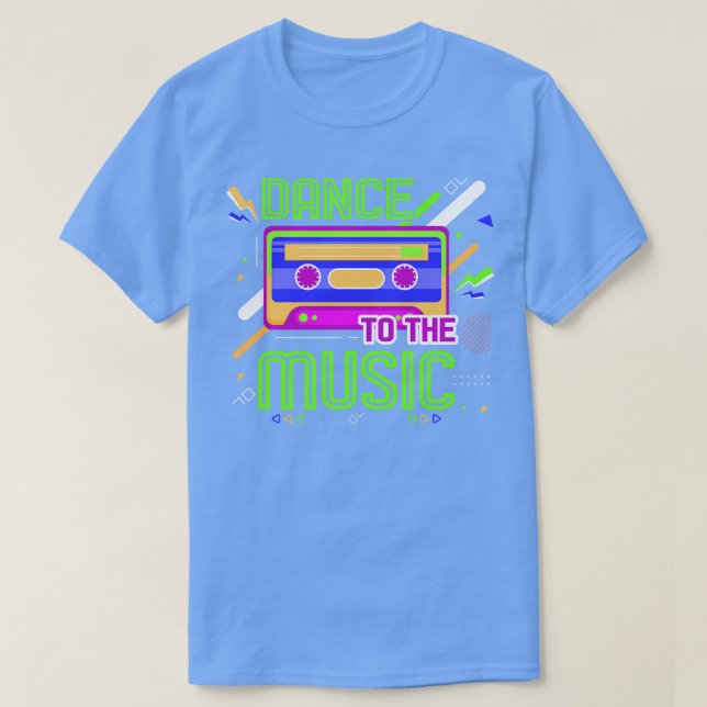 T-shirt 80s Costume rétro Costume de soirée Costume 90s Pa (Design devant)