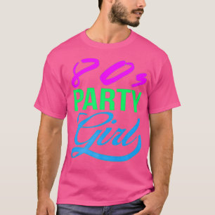 T-shirt 80s Fête Fille 80s Vêtements Pour Femmes Fête 80s