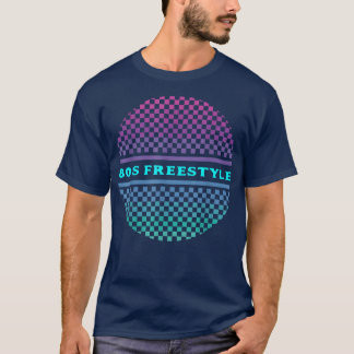 T-shirt 80s Freestyle Vintage 80 Retro Disco Ball Mu