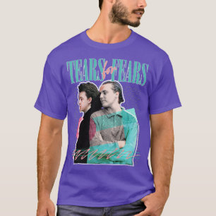 T-shirt 80s Larmes rétro pour la peur Design